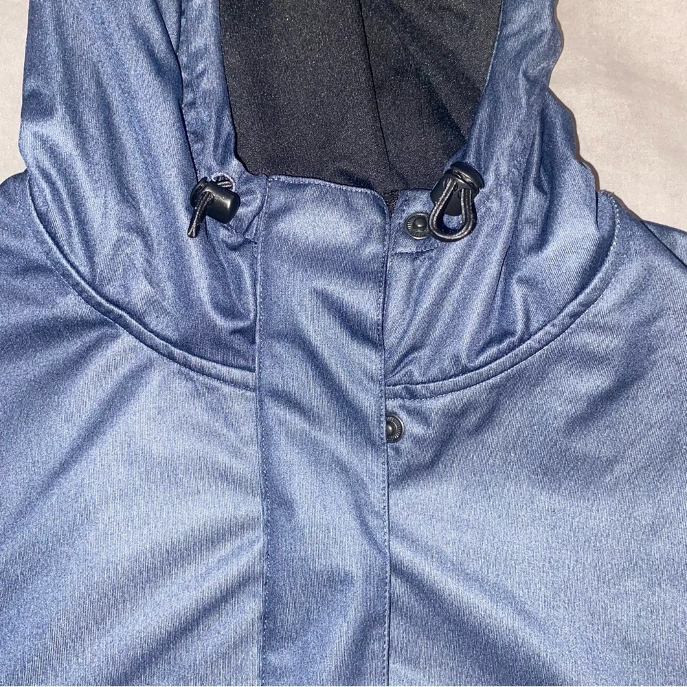 Under Armour Gore Windstopper Navy and White Hooded Jacket Women’s Size Small - Picture 13 of 13